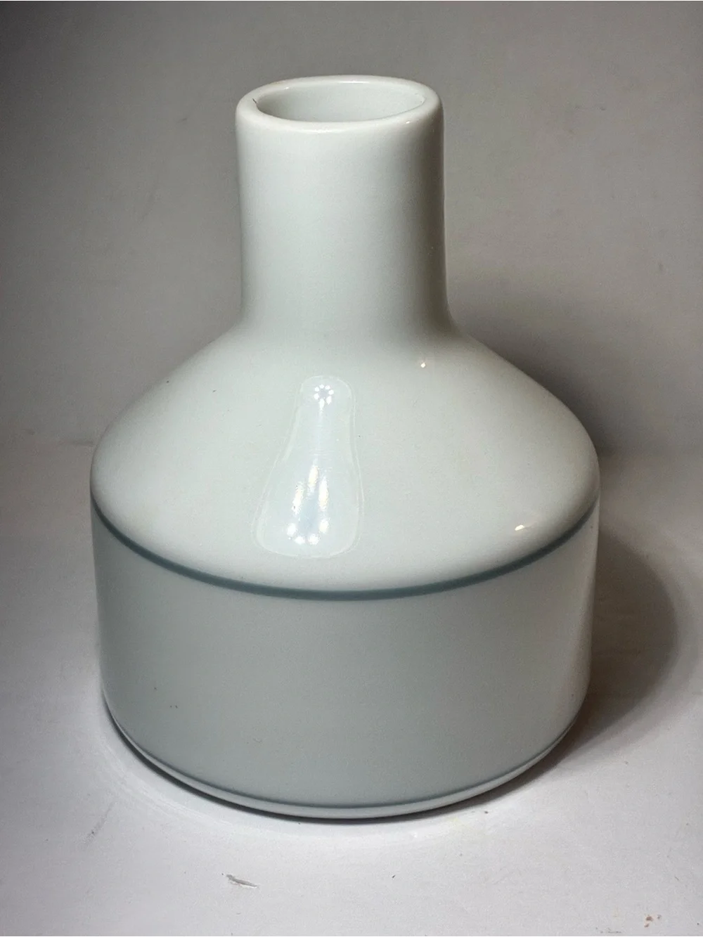 Vintage Bauscher Bavaria Germany MCM Porcelain Bud Vase French Import Minimalist